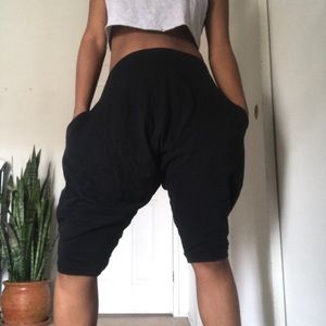Black lounge pants